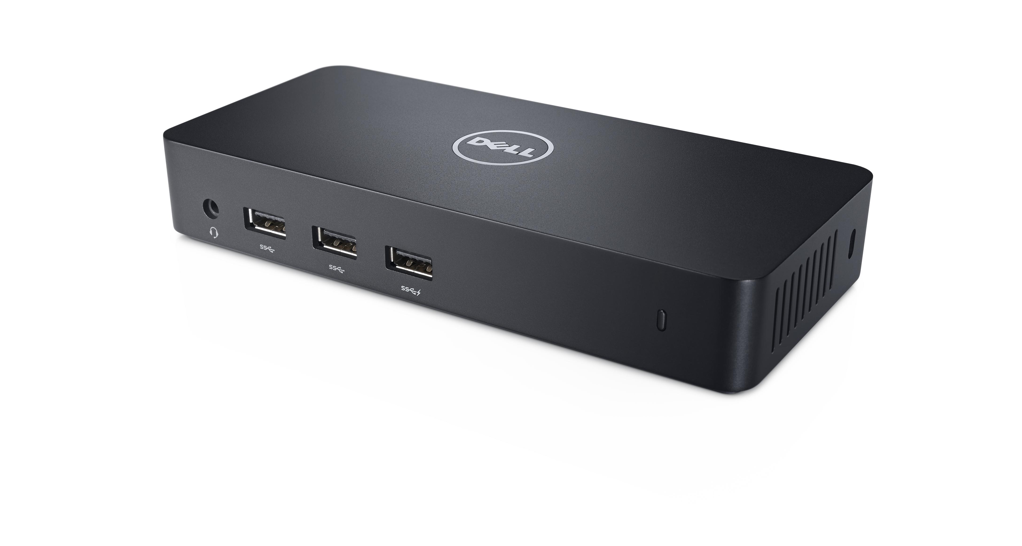 Dell D3100 USB-dockingstation – 65 W (RENOVERET)
