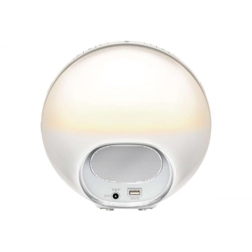 Philips Wake-up Light HF3531 vækkeur med radio – hvid