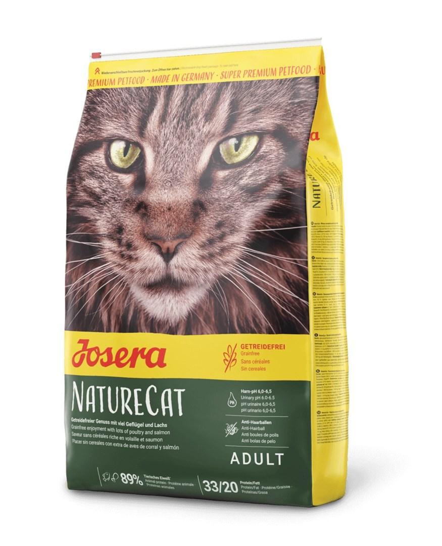 JOSERA NatureCat tørfoder til kat - fisk & kylling, 10 kg