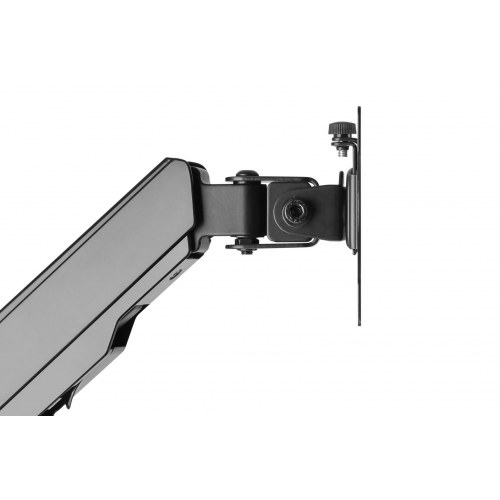 DIGITUS DA-90372 – skærmholder til bord med tastaturhylde, gasfjederarm, 17–32"
