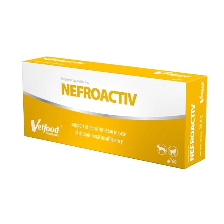 Vetfood NefroActiv – kosttilskud til hunde og katte, 60 tabletter