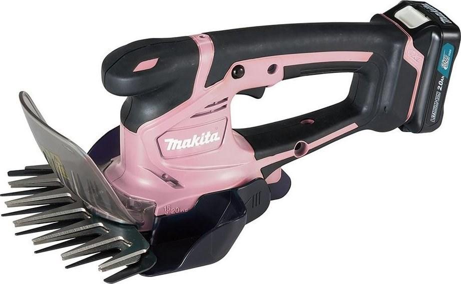 MAKITA.NOŻYCE DO TRAWY I ŻYW.12V UM600DSAP 1x2,0Ah RÓŻOWE
