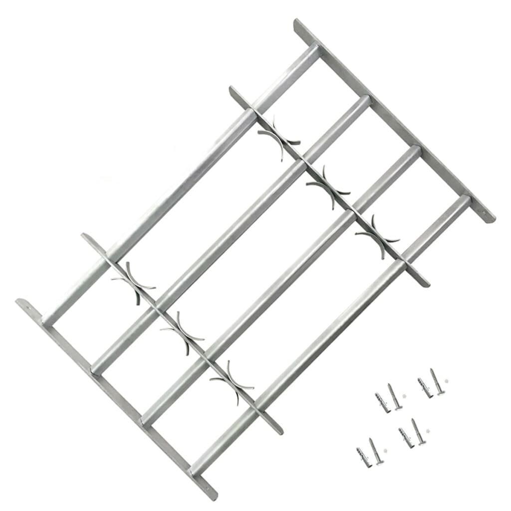 Justérbart Sikkerhedsgitter Til Vinduer 2 Stk. 1000 1500 Mm