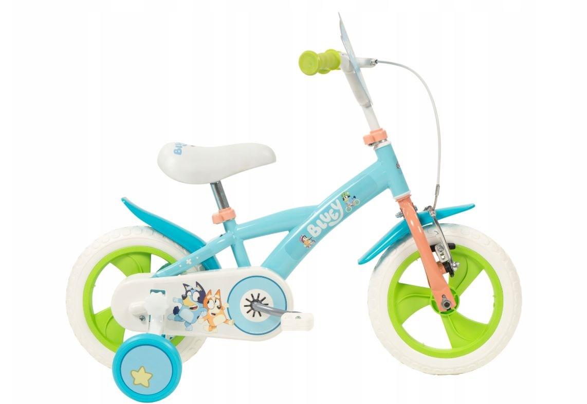 TOIMSA Bluey børnecykel 12" - med støttehjul og V-bremse