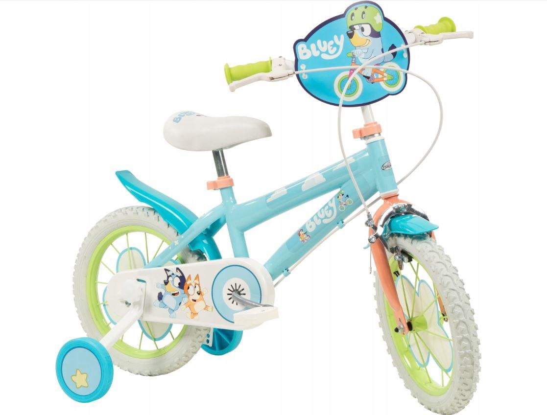 TOIMSA Bluey børnecykel 14" - støttehjul og fælgbremser