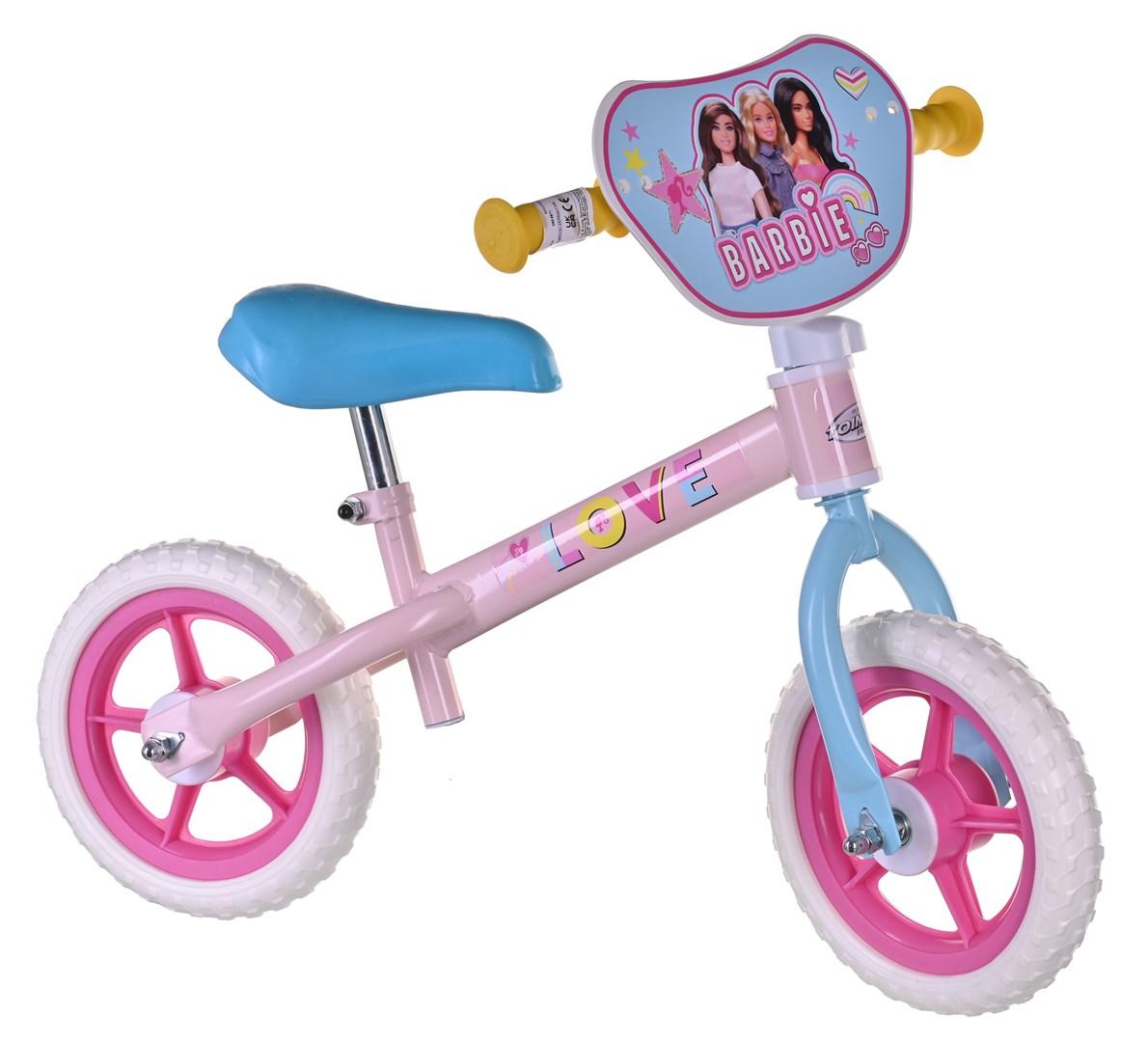 Toimsa Barbie løbecykel 10" - pink, 2-5 år