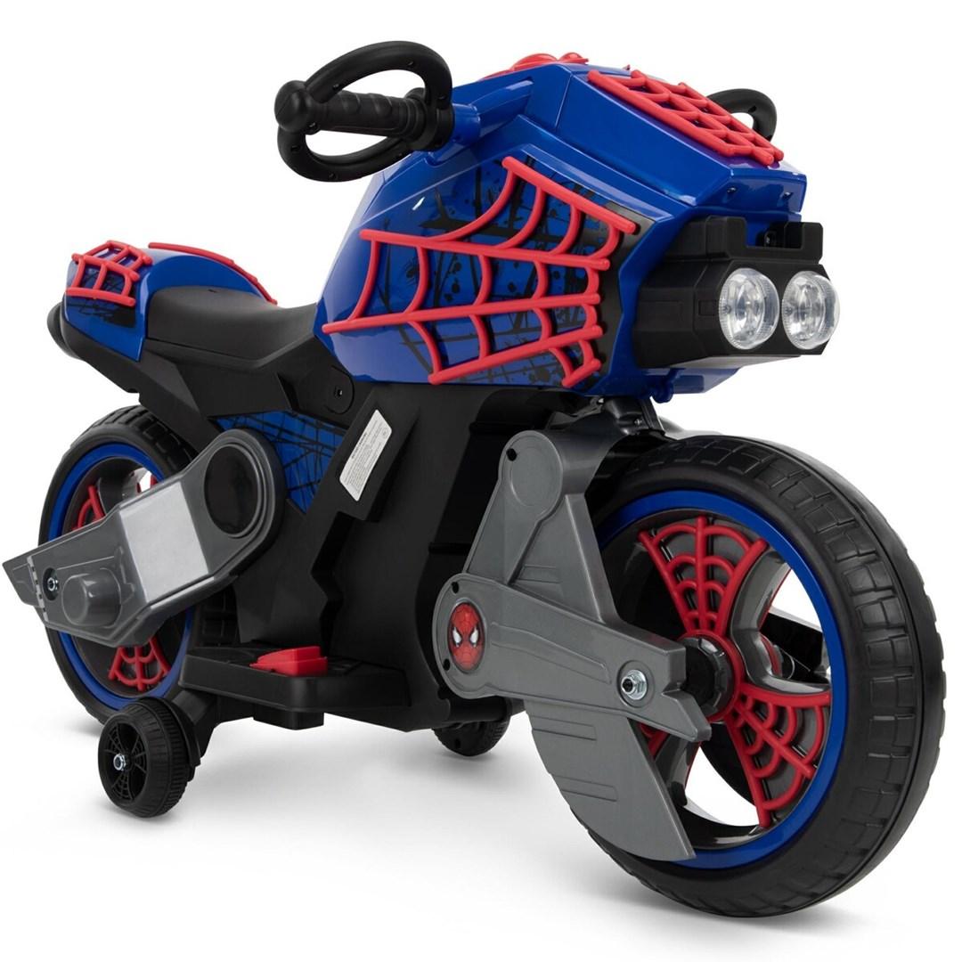 Huffy Spider-Man elektrisk motorcykel til børn 17345W - 3 km/t, 3-7 år