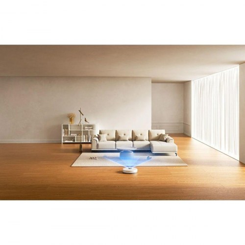 Dreame D10 Plus Gen 2 robotstøvsuger og gulvvasker - 6.000 Pa, LiDAR, 5.200 mAh - Hvid (OUTLET A)