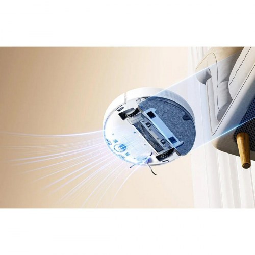 Dreame D10 Plus Gen 2 robotstøvsuger og gulvvasker - 6.000 Pa, LiDAR, 5.200 mAh - Hvid (OUTLET A)