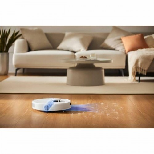 Dreame D10 Plus Gen 2 robotstøvsuger og gulvvasker - 6.000 Pa, LiDAR, 5.200 mAh - Hvid (OUTLET A)