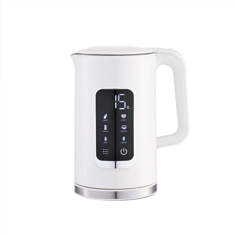 Maestro MR-024 elkedel 1,7 l â hvid med temperaturstyring