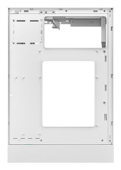 DeepCool CH170 PLUS WH midi tower - hvidt PC kabinet billede