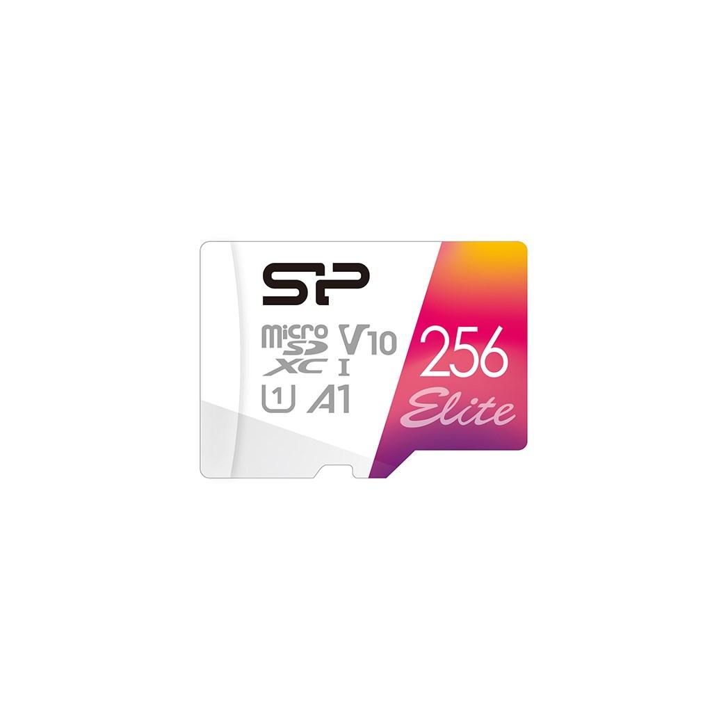 Silicon Power Elite microSDXC 256 GB UHS-I U1 A1 V10 - Class 10 billede