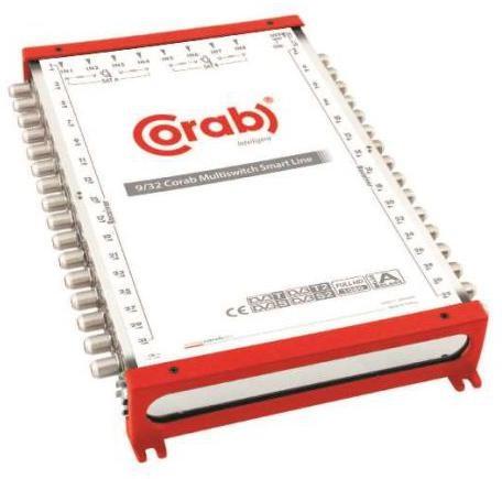 Corab Multiswitch Smart Line 9/24 â multiswitch til netvÃ¦rk/tv-fordeling