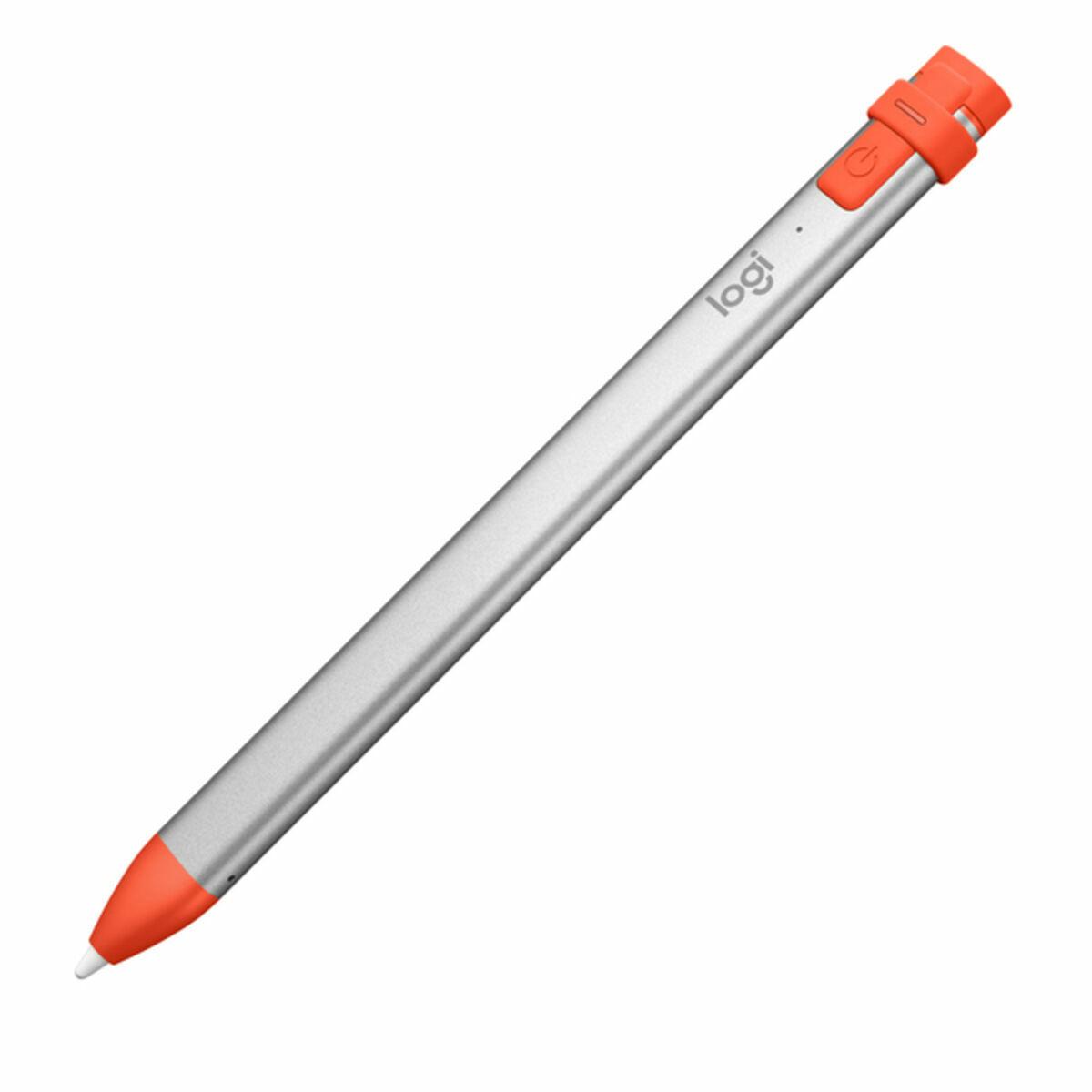Logitech Crayon digital pen - orange/sølv (914-000034)