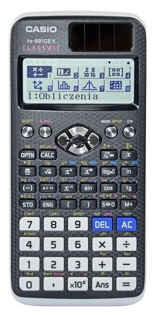 Lommeregner Casio fx-991CEX ClassWiz, videnskabelig, sort - 12-cifret display