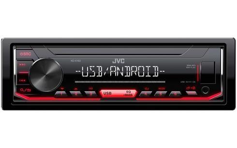 JVC KD-X162 digital mediemodtager - 1-DIN bilradio med USB/AUX