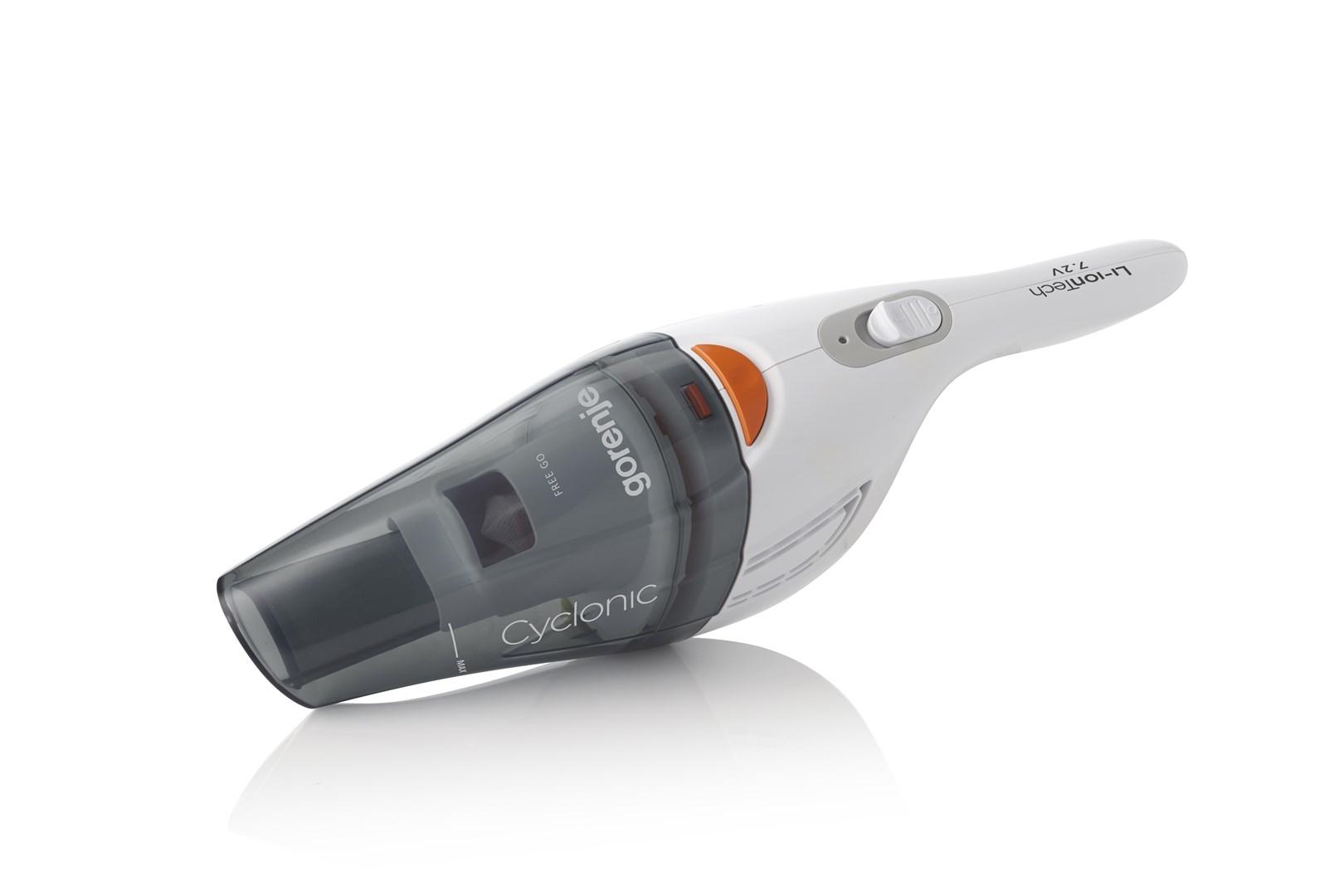 Gorenje MVC72FW håndstøvsuger - posefri, sort/hvid