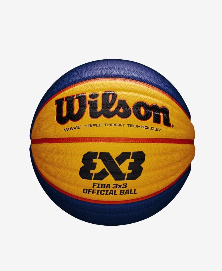 Wilson WTB0533ID basketbold str. 6 - indoor/outdoor, blå/orange/gul billede