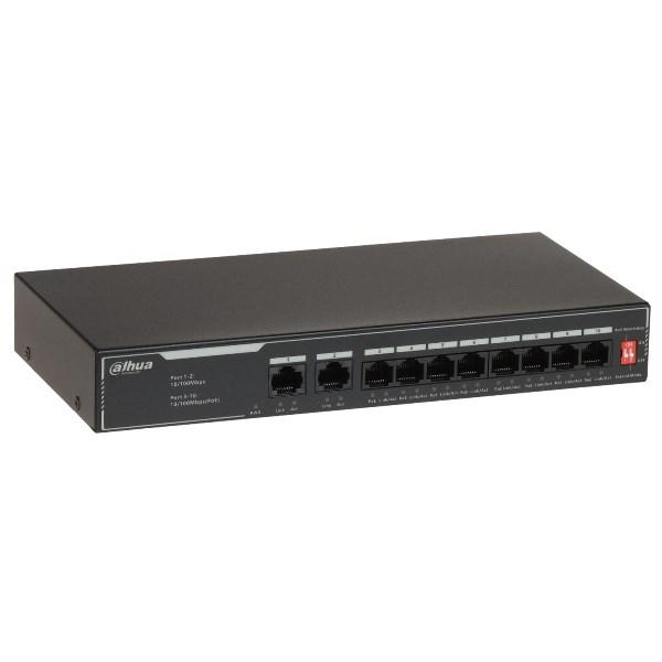 Dahua SF1010LP PoE-switch â 8 porte