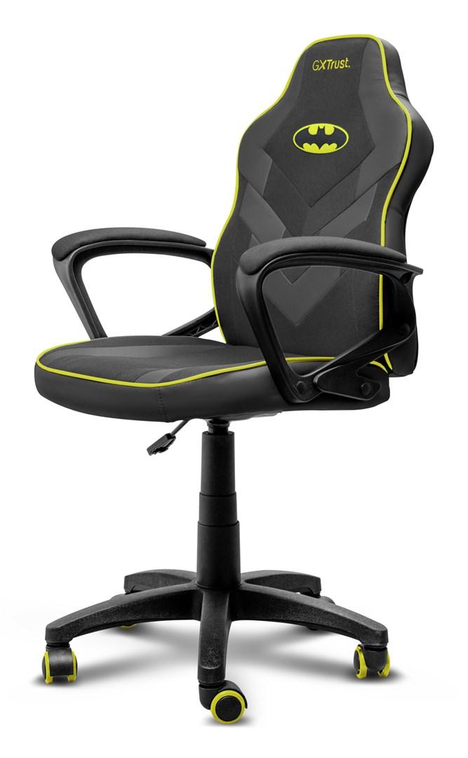 Trust GXT 25786 gamer stol - polstret PC gamingstol, sort/gul