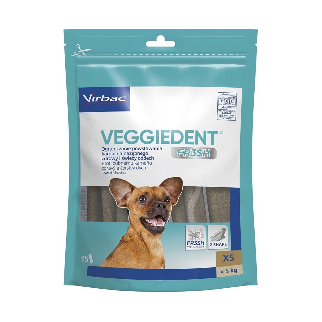Virbac Veggiedent Fresh tandgodbid til hund â S â 228 g
