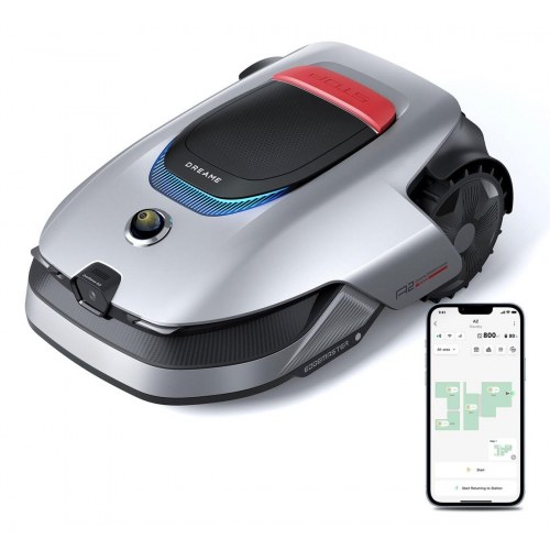 Dreame A2 robotplæneklipper 1.200 m² – sort/grå