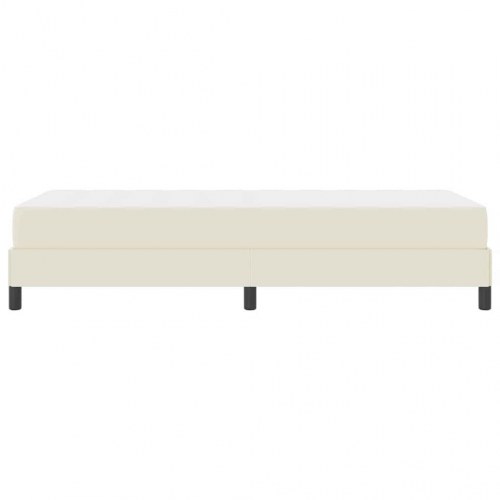 Seng med madras - creme 80 x 200 cm