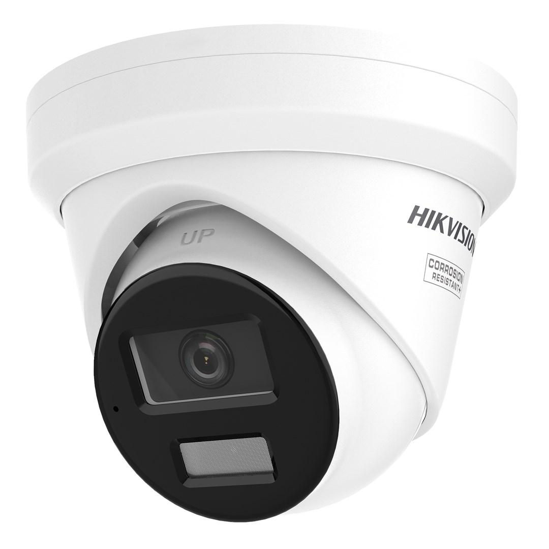 Hikvision Pro Series AcuSense DS-2CD2343G2-LIZ2UY â 4 MP turret IP-kamera, udendÃ¸rs, 2,8/4 mm, loft/vÃ¦g