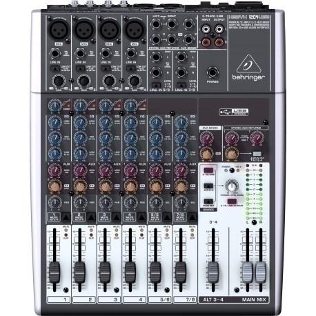 Behringer Xenyx 1204USB mikser â 12-kanals, grÃ¥
