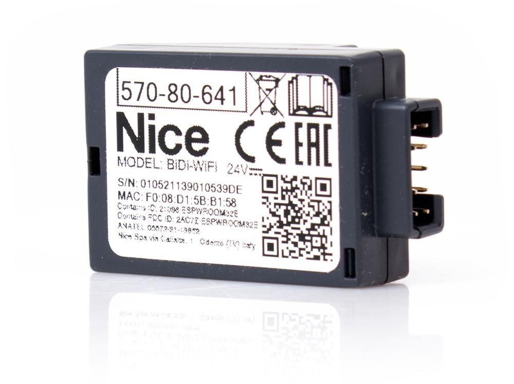 Nice BiDi-WiFi modul â smart home WiFi interface