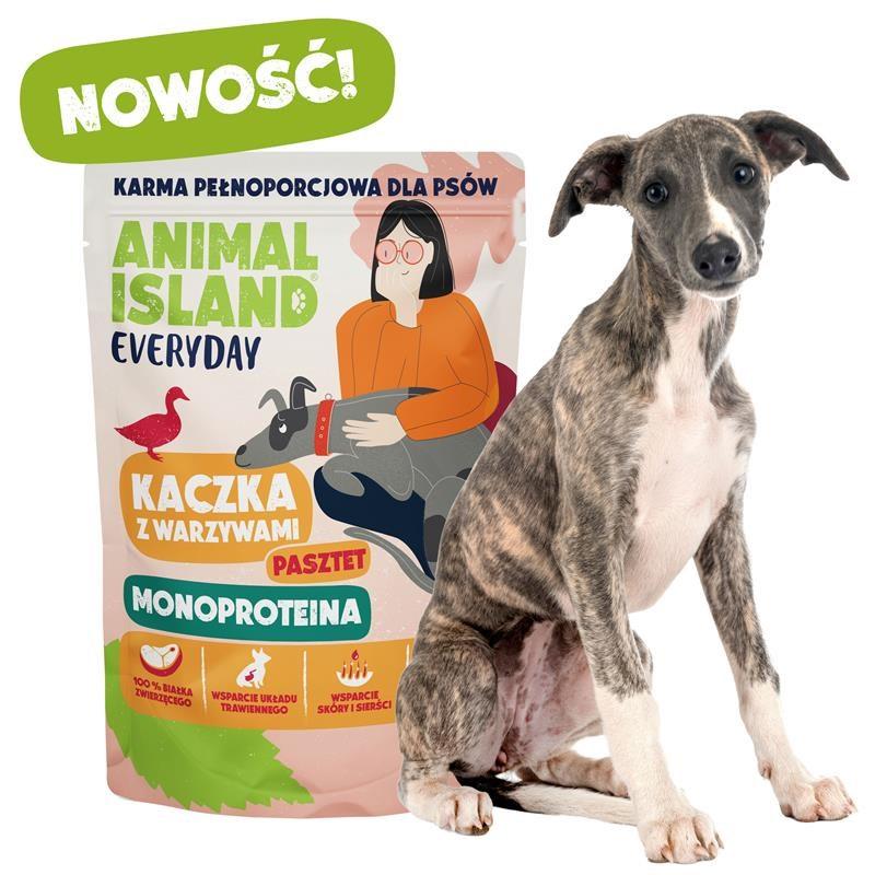 ANIMAL ISLAND Everyday monoprotein vÃ¥dfoder med and â 300 g