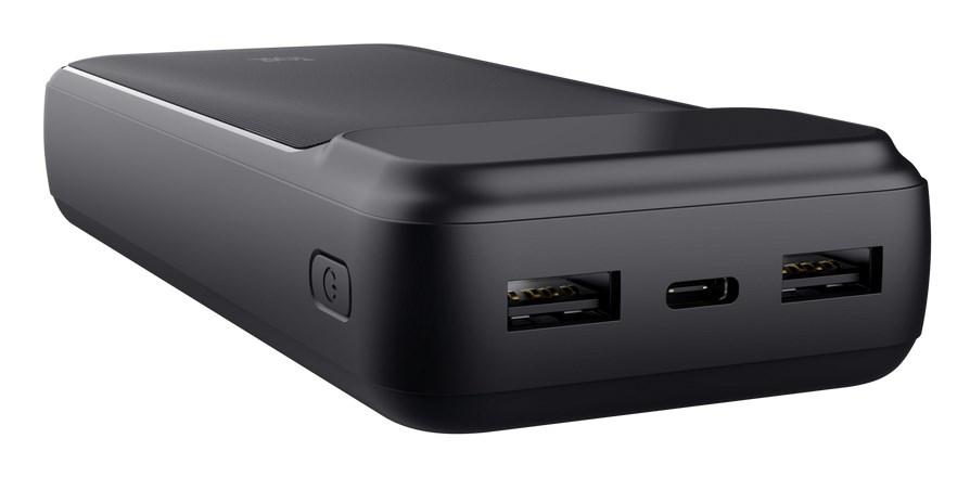 Trust 25883 powerbank 20.000 mAh - sort billede