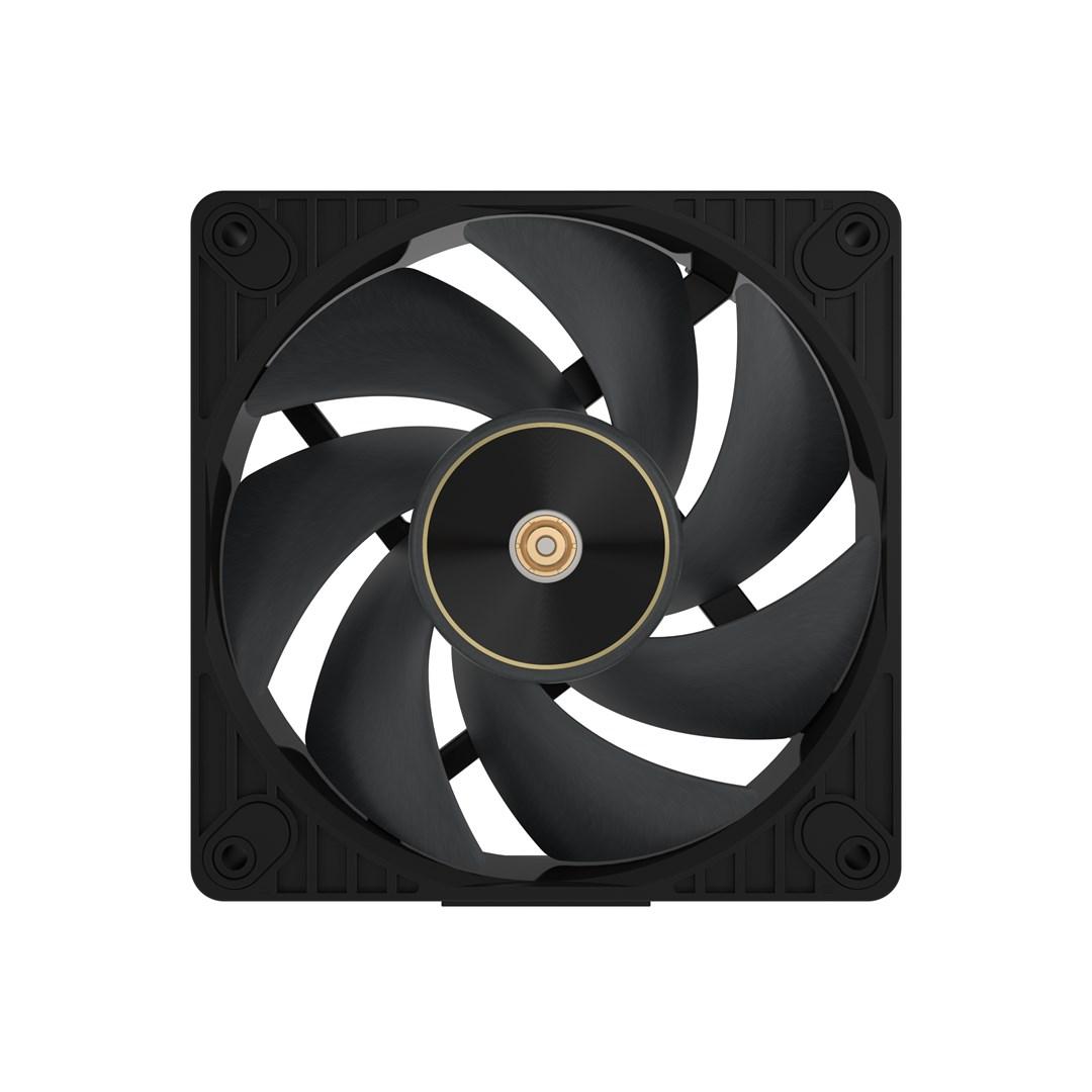 ASUS ProArt PF120 PWM 120 mm kabinetventilator – sort billede