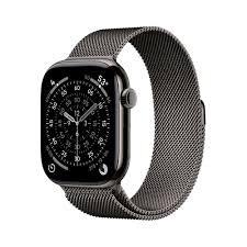 APPLE WATCH SERIES 11 GPS + CELLULAR 46MM SLATE TITANIUM CASE WITH SLATE MILANESE LOOP M/L MFD