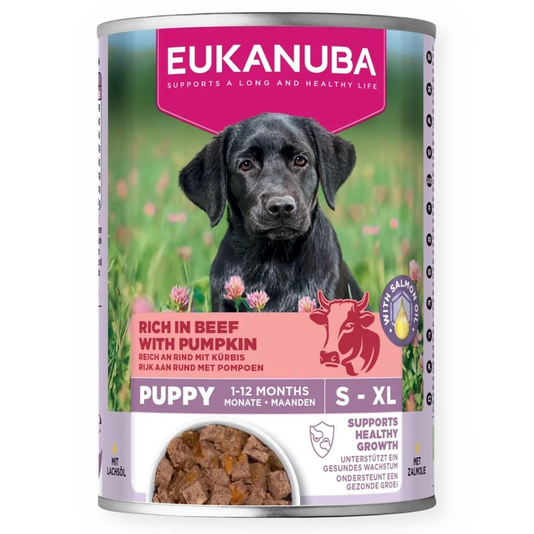 Eukanuba Life Care Puppy vådfoder - oksekød med græskar, 400 g