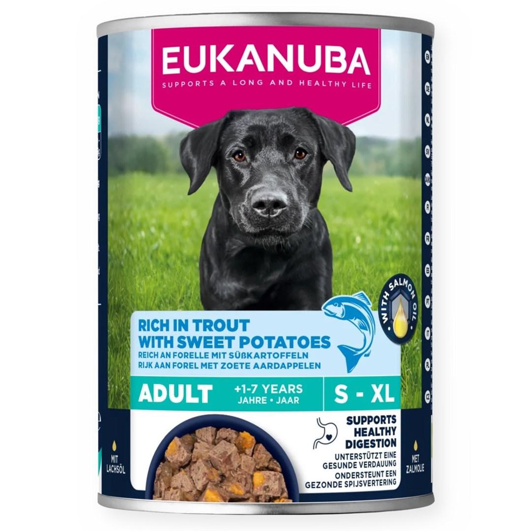 Eukanuba Life Care vådfoder - rig på ørred og søde kartofler, 400 g