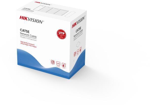 Hikvision DS-1LN5EUEC7 CAT5e netværkskabel UTP - grå, 305 m