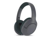 Philips TAH7508BK trådløse/ kablede over‑ear hovedtelefoner – sort/grå billede