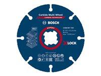 Bosch Expert Carbide Multi Wheel skæreskive 125 mm - til lille vinkelsliber, X-LOCK billede