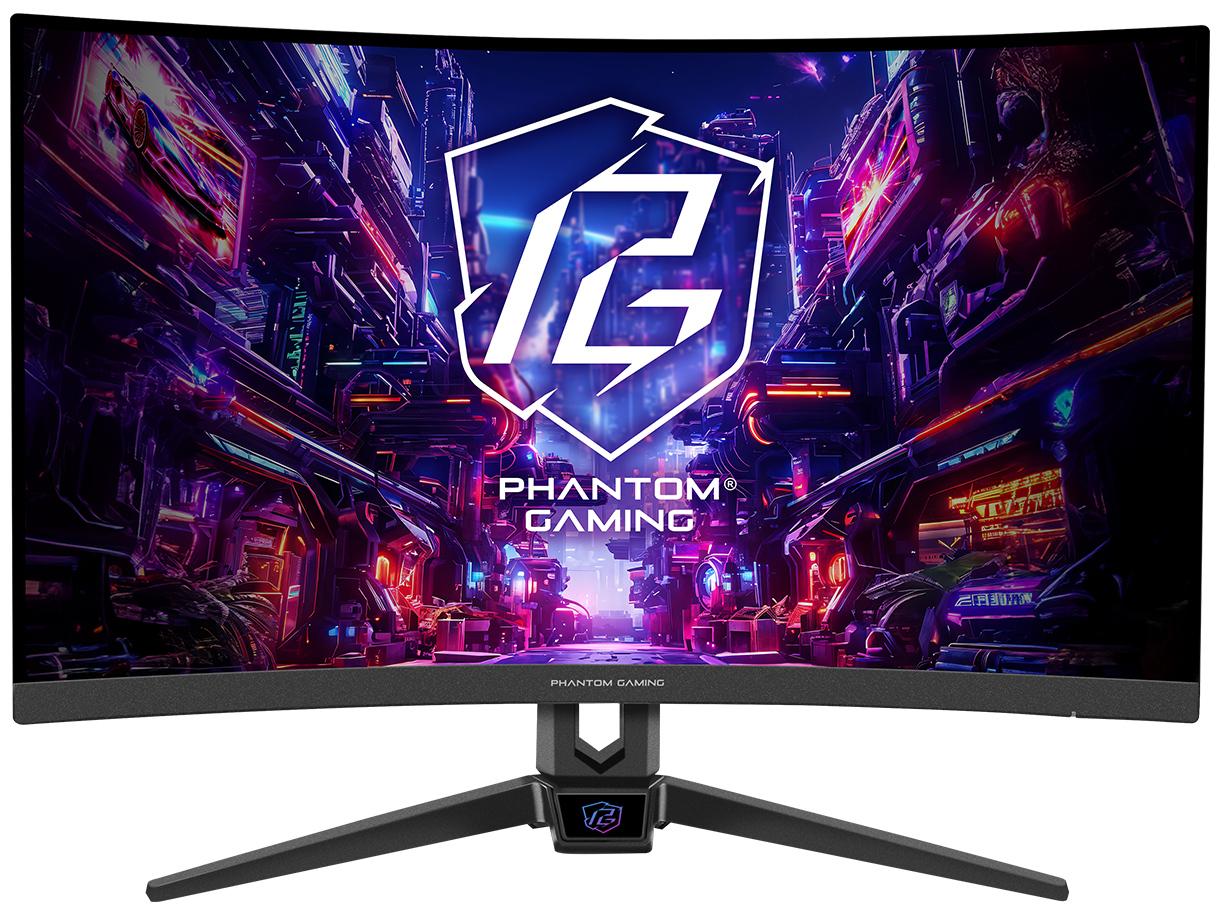 ASRock Phantom Gaming PG27FRS1A 27" FHD kurvet gaming-skærm 280 Hz billede