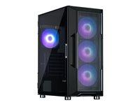 Zalman i3 Neo ARGB - miditower ATX kabinet med hærdet glas - sort billede