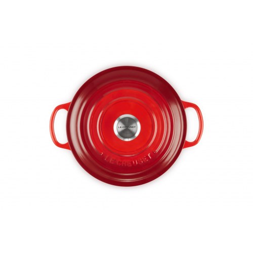 Le Creuset Signature gryde 3,3 l – rund, rød (emaljeret støbejern)
