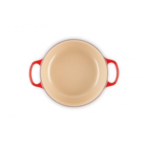 Le Creuset Signature gryde 3,3 l – rund, rød (emaljeret støbejern)