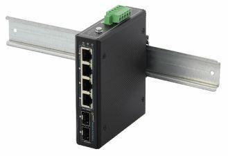 PULSAR ISFG64 industriel PoE-switch - 4x PoE, 2x SFP