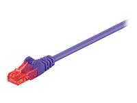 Goobay CAT 6 U/UTP patchkabel 0,5 m - lilla billede