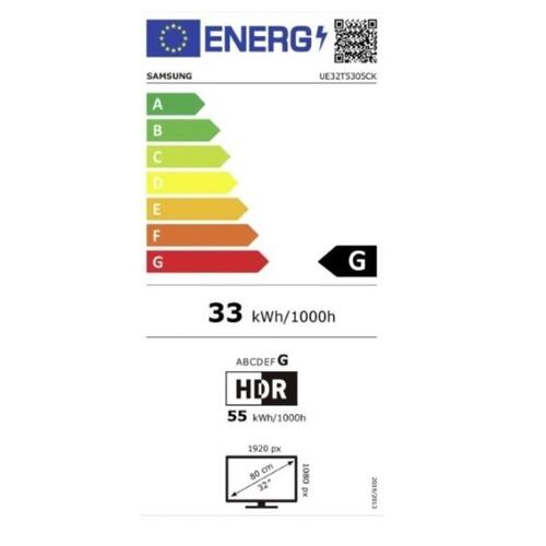 Smart TV Samsung UE32T5305 32" Full HD LED WiFi Sort