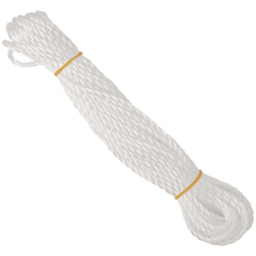 Solsejl 6 × 5 m - sandfarvet, vandafvisende polyester