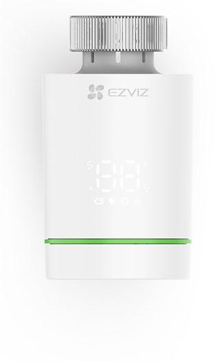 EZVIZ T55 smart termostat - indendørs, Zigbee/Wi‑Fi, hvid