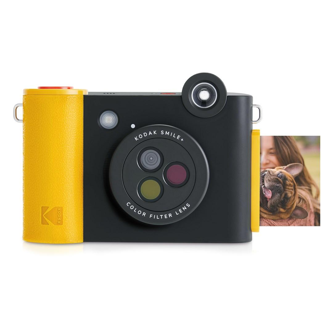 Kodak Smile+ instantkamera 50,8 × 76,2 mm - sort/gul billede